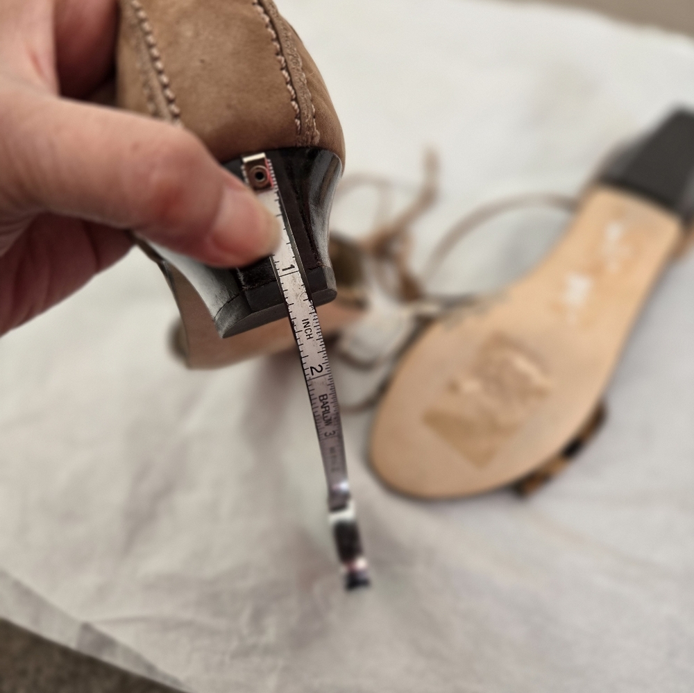 Stuart Weitzman Leopard Print Women's Sandals - Picture 7 of 7